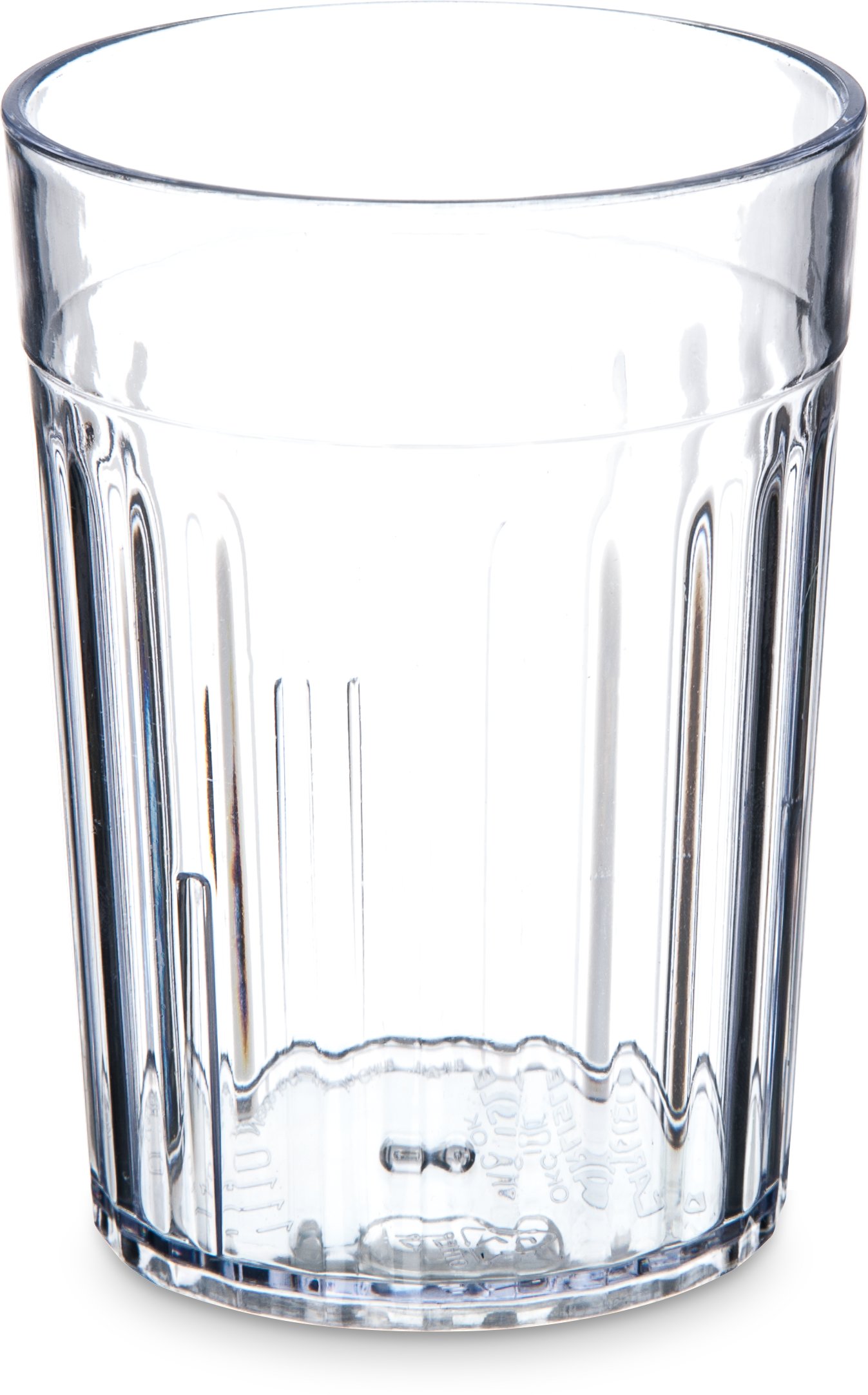 Carlisle FoodService Products Bistro Tumbler Plastic Tumbler for Restaurants, Catering, Kitchens, Plastic, 10.2 Ounces, Clear, (Pack of 72)