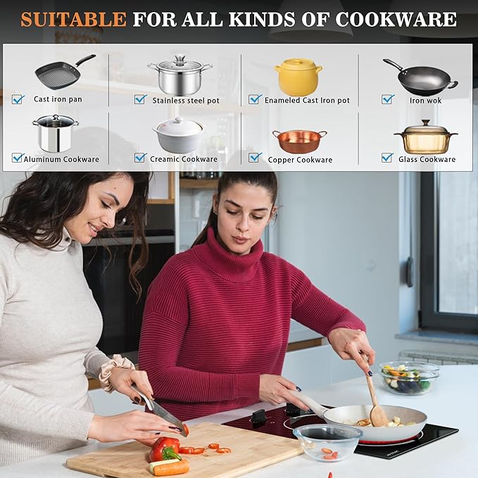 Estufa Vitrocerámica 2 Puestos 36 Pulgadas Empotrable miniatura 5