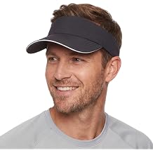 Home Prefer UPF50+ Sports Sun Visor Men Women Lightweight Packable Cooling Visor Hat for Running Tennis Golf