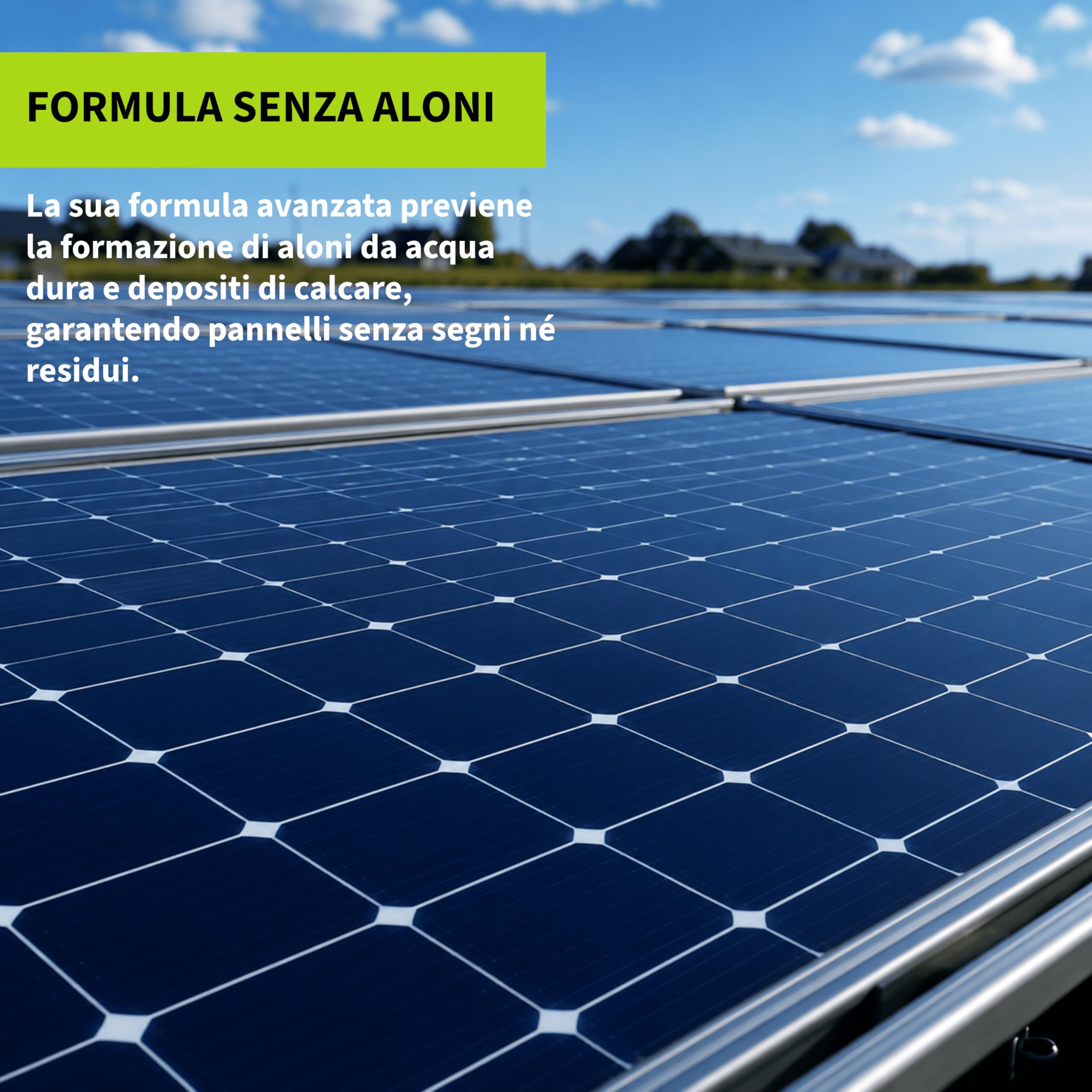 LUCCY Detergente per Pannelli Solari e Fotovoltaici 10 Litri