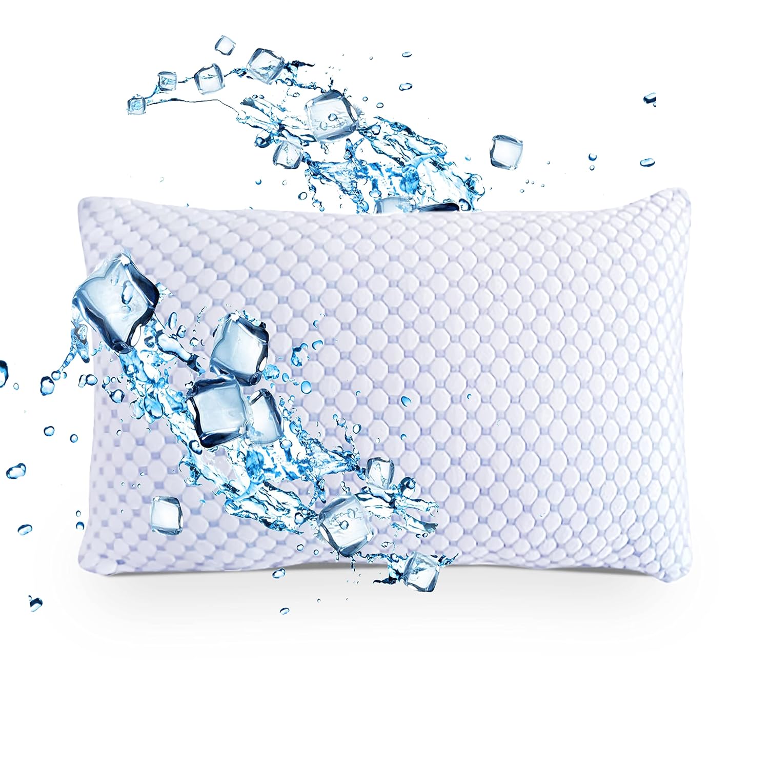 MUTLU HOME GOODS Rayon Derived from Bamboo Pillow for Sleeping Adjustable Memory Foam Bed Pillows King 1 Pack