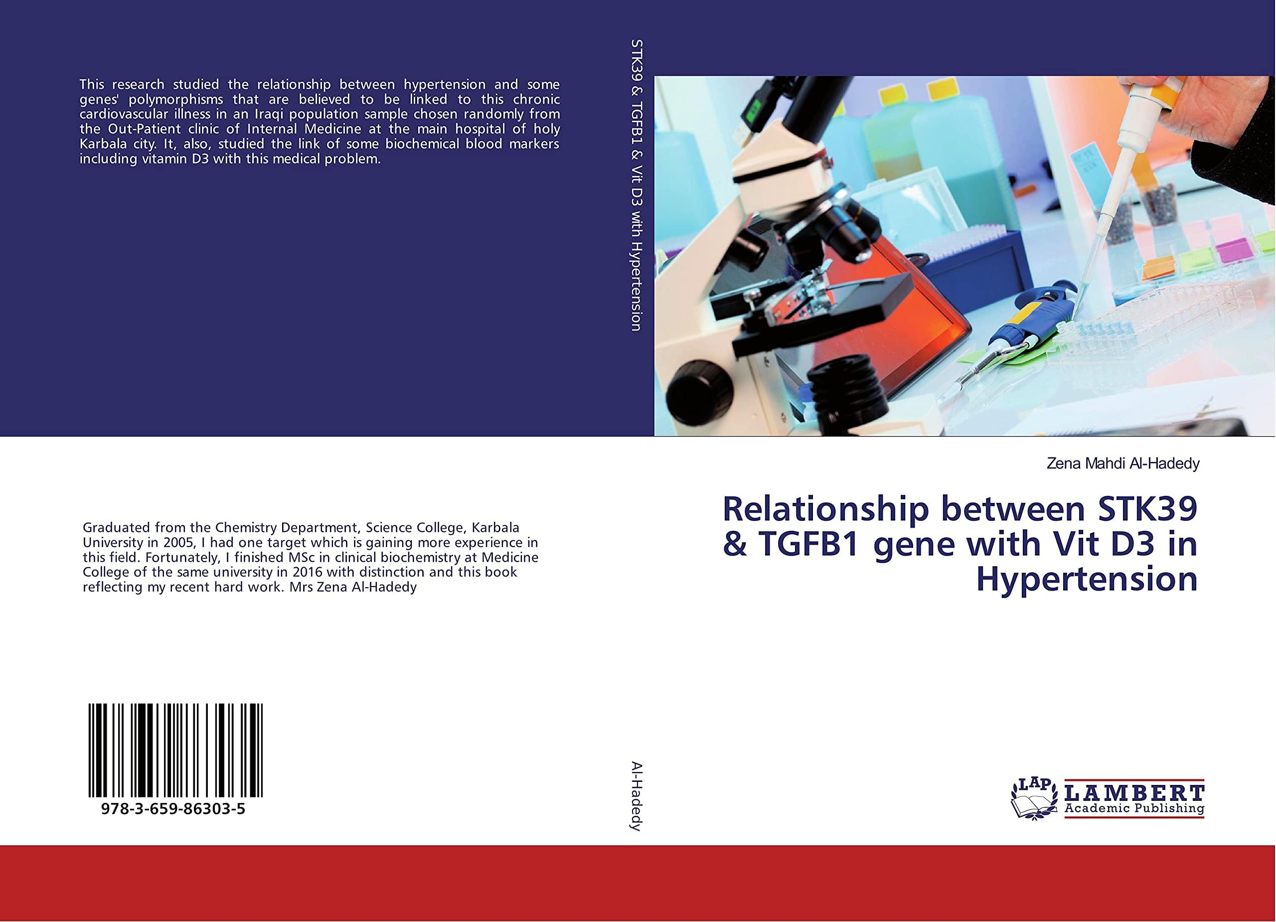 Relationship between STK39 & TGFB1 gene with Vit D3 in Hypertension