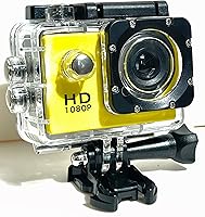 Vista 6 de Sports Camera Go Pro HD 1080p Mini videocámaras Cámara de acción Video Full HD, Negro (HL-01-02)