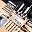 DUcare Professional Makeup Brushes Set 31Pcs Panda Series Makeup Brush Set Kabuki Foundation Blending Face Powder Blush Concealers Eye Shadows With Leather Case Organizer