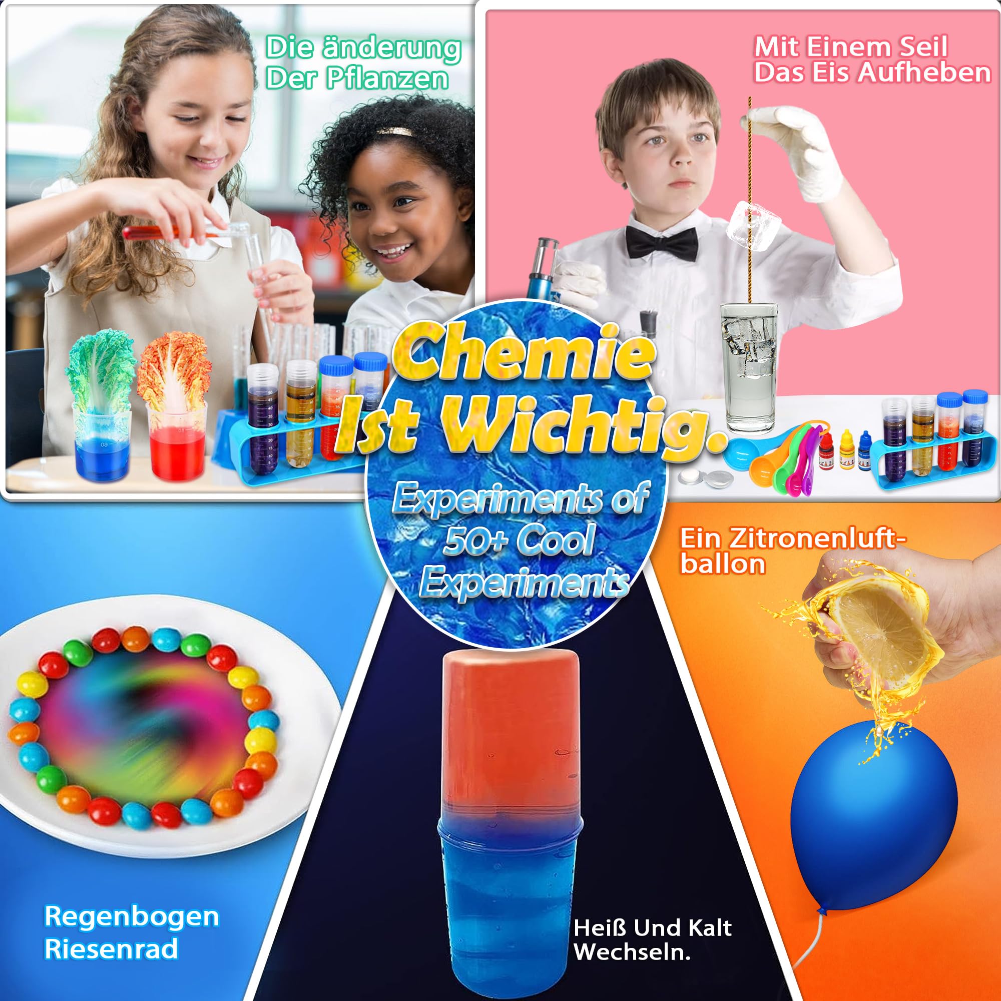Kit Esperimenti Scientifici Per Bambini - 70 Esperimenti STEM Per 4-12 Anni - Foto 10