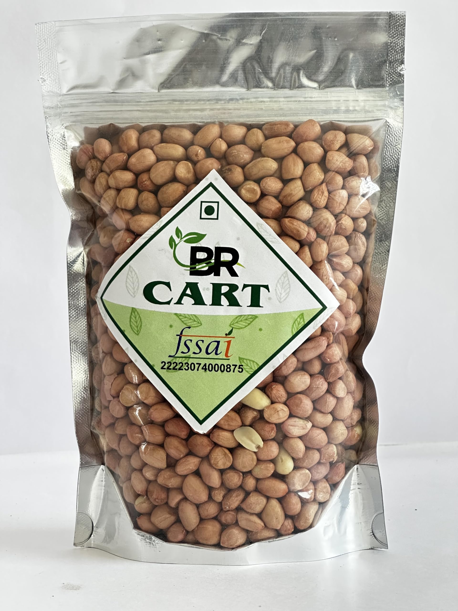 BR Cart Raw Peanuts | Groundnuts | Singdana | Mungfali Dana | Peanut Dana | Natural Indian Snack & Cooking Essential (Pack of 2, 250 gm Each) 1