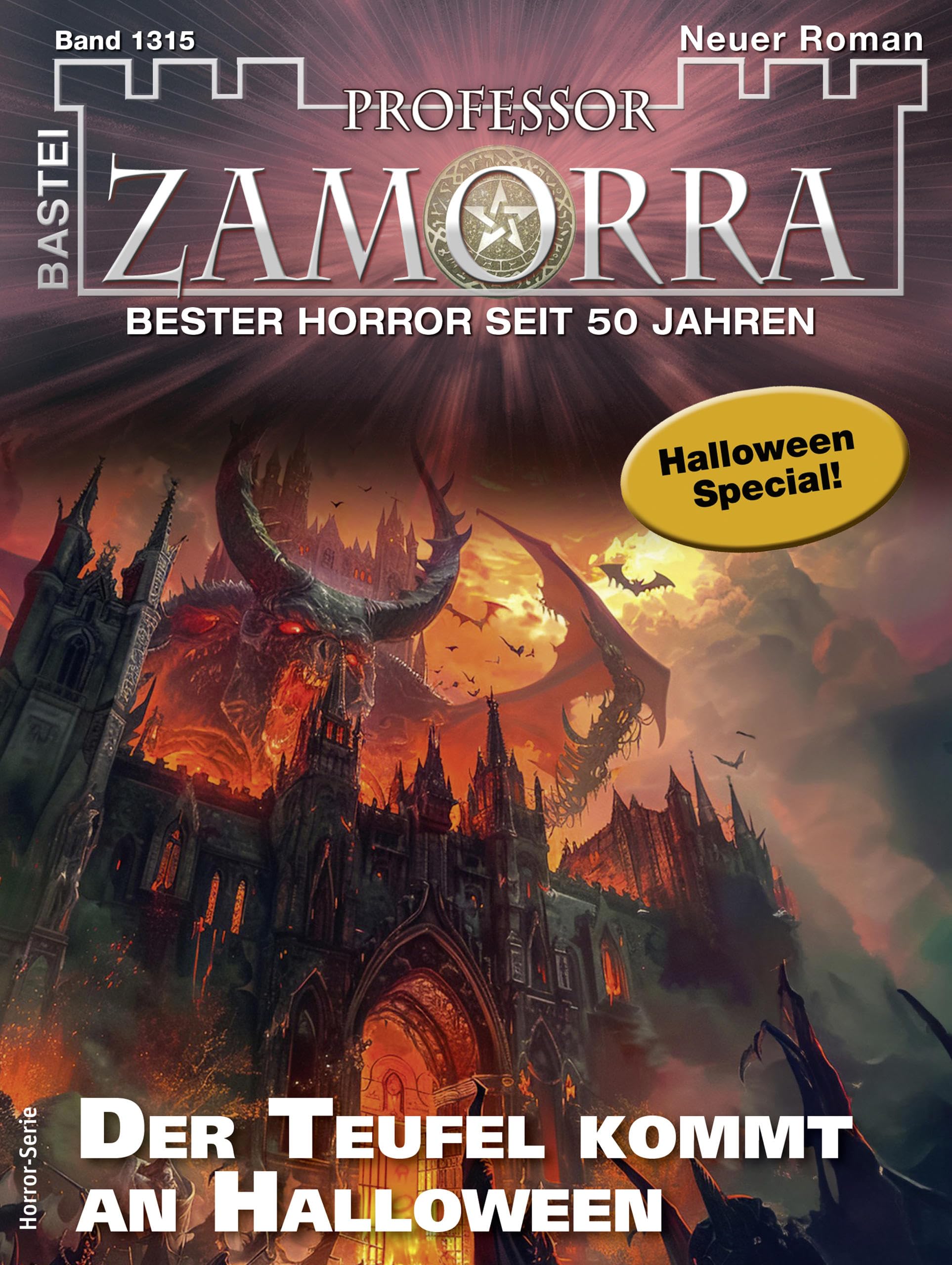 Cover of Professor Zamorra, #1315: Der Teufel kommt an Halloween