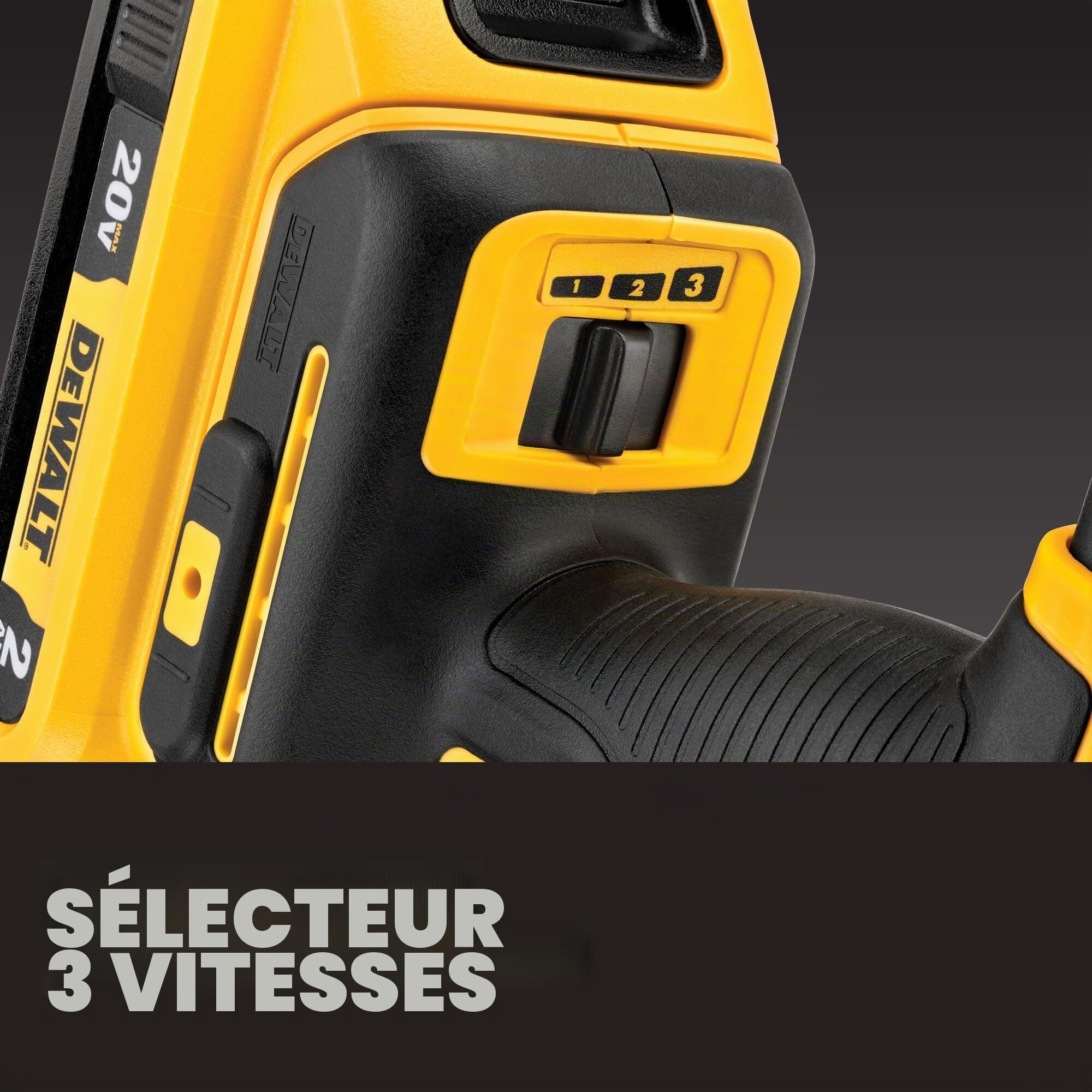 DEWALT Kit d'outils multifonctions oscillants XR 20 V MAX à vitesse variable (DCS356D1)