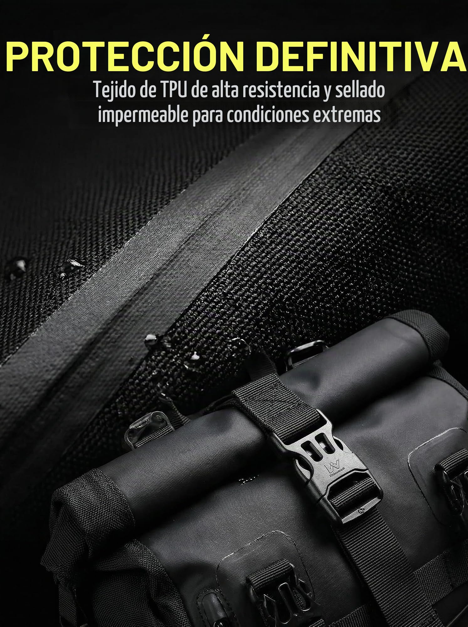 Bolsa De Sillín De Moto, Multifunción, 30 L, Equipaje, Mochila Universal Para Viaje Y Diario