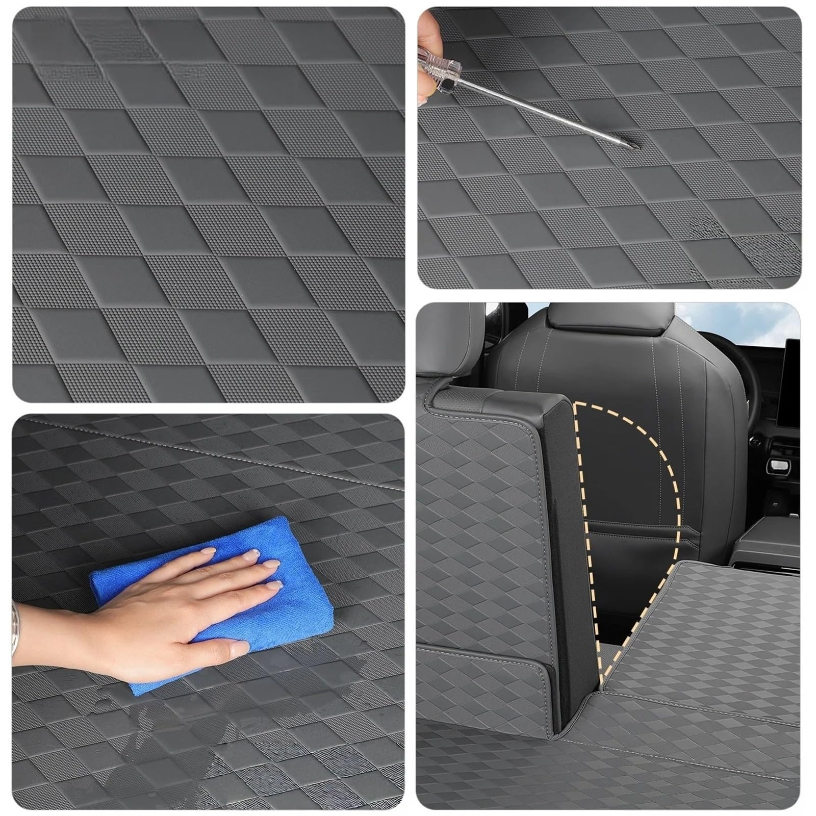 maty samochodowe Do Toyota Wildlander 2026 maty do bagażnika samochodu | Do akcesoriów do dywaników Toyota Cargo Liner(5 Pieces B)