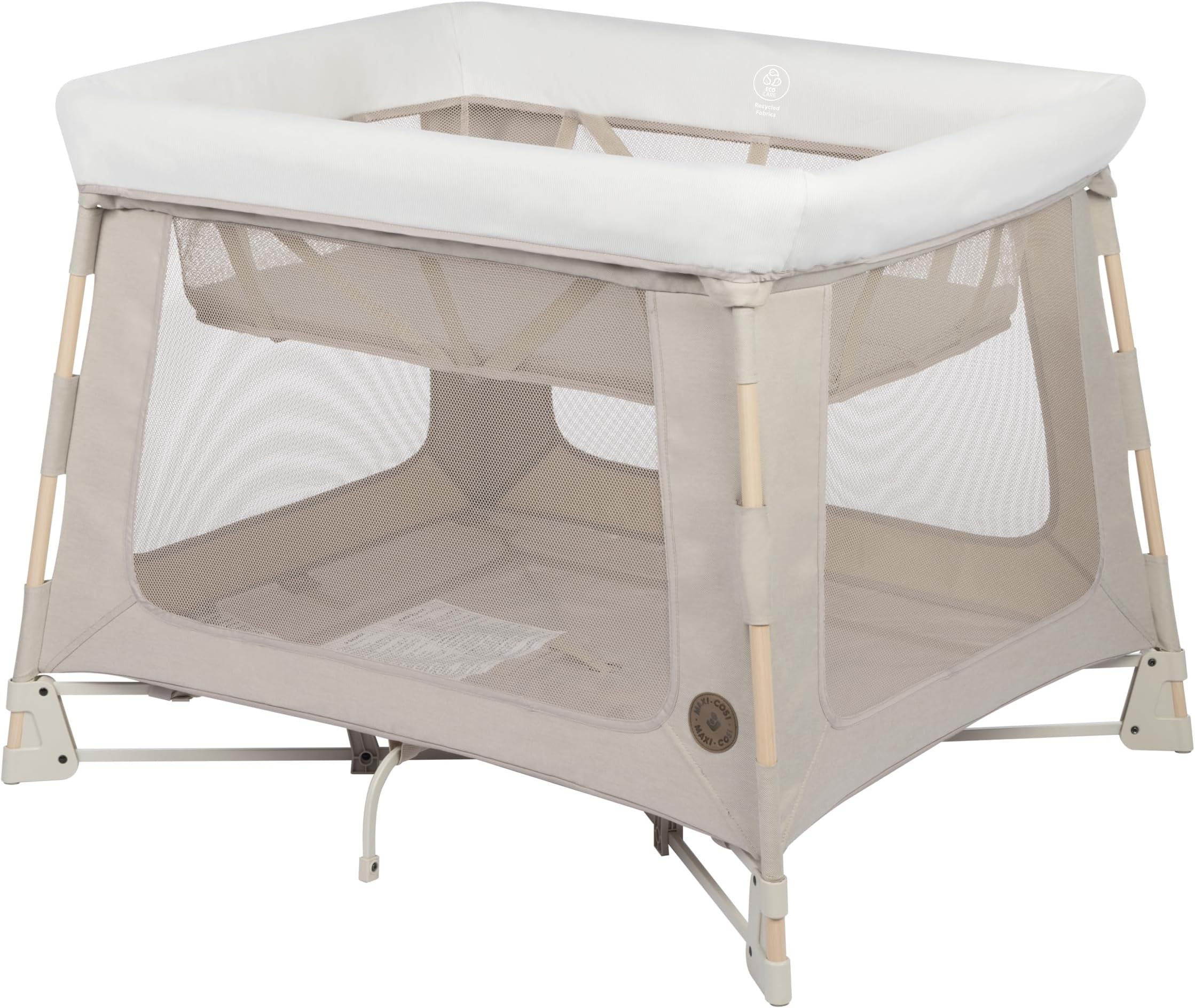 Guava Lotus Travel Crib with Lightweight Backpack Design Certified Baby Safe