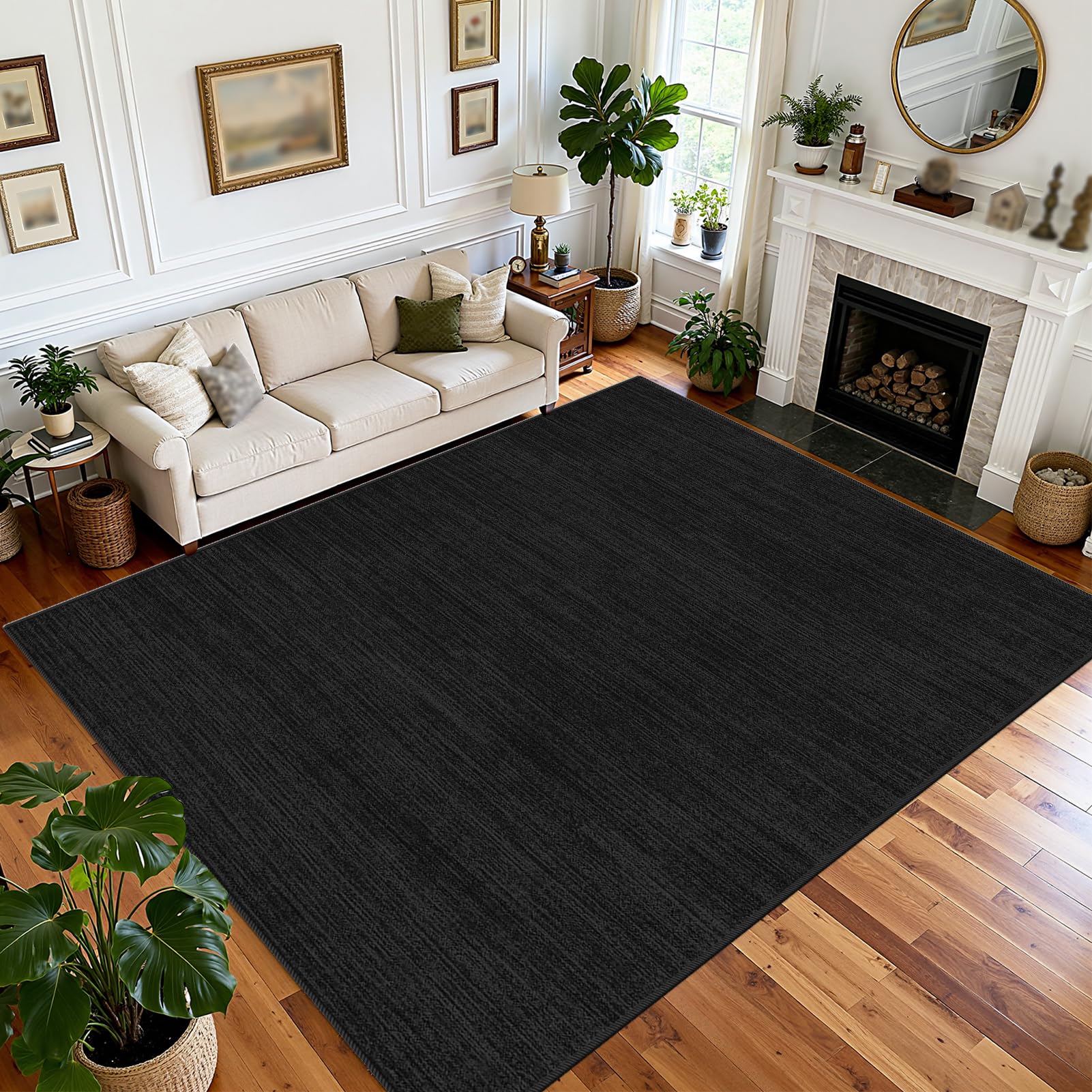 Tapis chambre antidérapant et lavable en machine pour cuisine