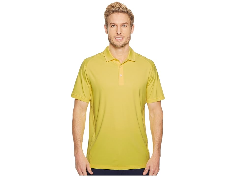

PUMA Golf Essential Pounce Polo (Lemon Tonic) Men's Short Sleeve Pullover