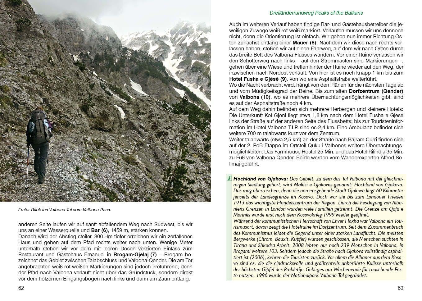 ROTHER Wanderführer Peaks of the Balkans: Albanien, Kosovo und Montenegro: Alle Etappen des Dreiländerrundwegs. Mit GPS-Tracks
