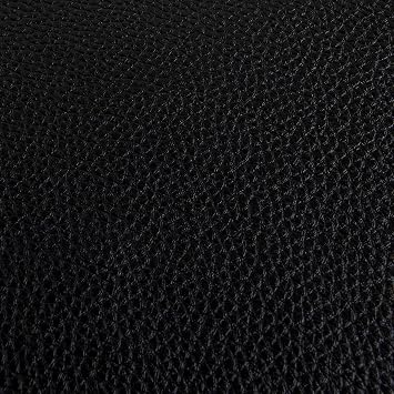 Fabric Black Cabo Faux Leather Yard