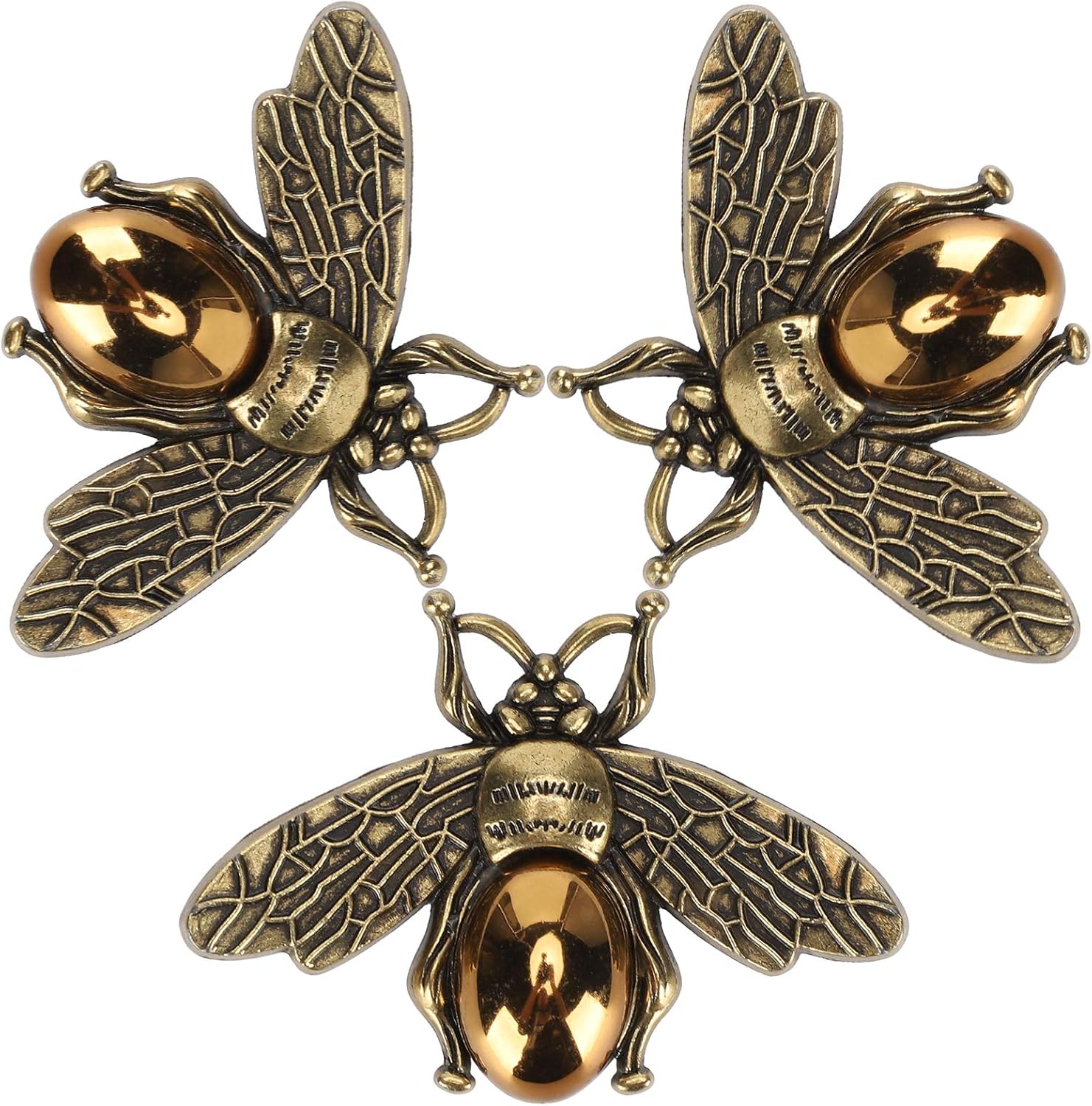 Pssopp 3Pcs Shoe Clips Shoe Charm Clips Shone Buckles Decorative Wedding Party Accessories (#3)