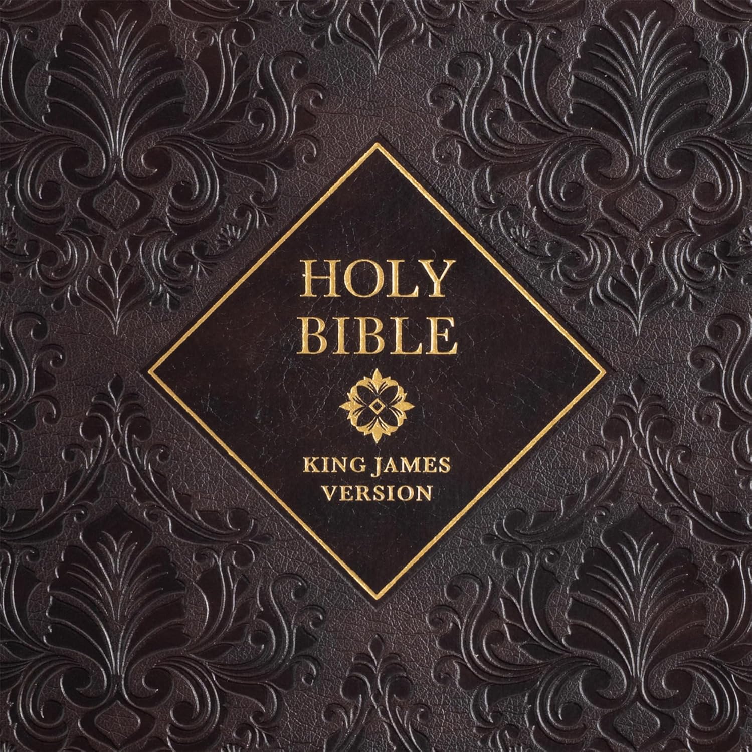 KJV Holy Bible, Giant Print with Cross-References, Dark Brown LeatherTouch, Thumb Index, Ribbon Marker, Red Letter, Full-Color Maps, Easy-to-Read MCM Type, King James Version      Imitation Leather – June 1, 2025