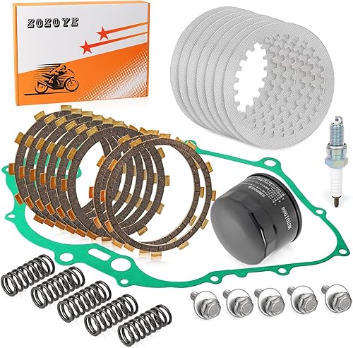 Miniatura 3 de Kit de embrague de servicio pesado placas de fricción Junta de resortes para Yamaha Raptor 660 660R SE edición limitada 2001 2002 2003 2004 2005