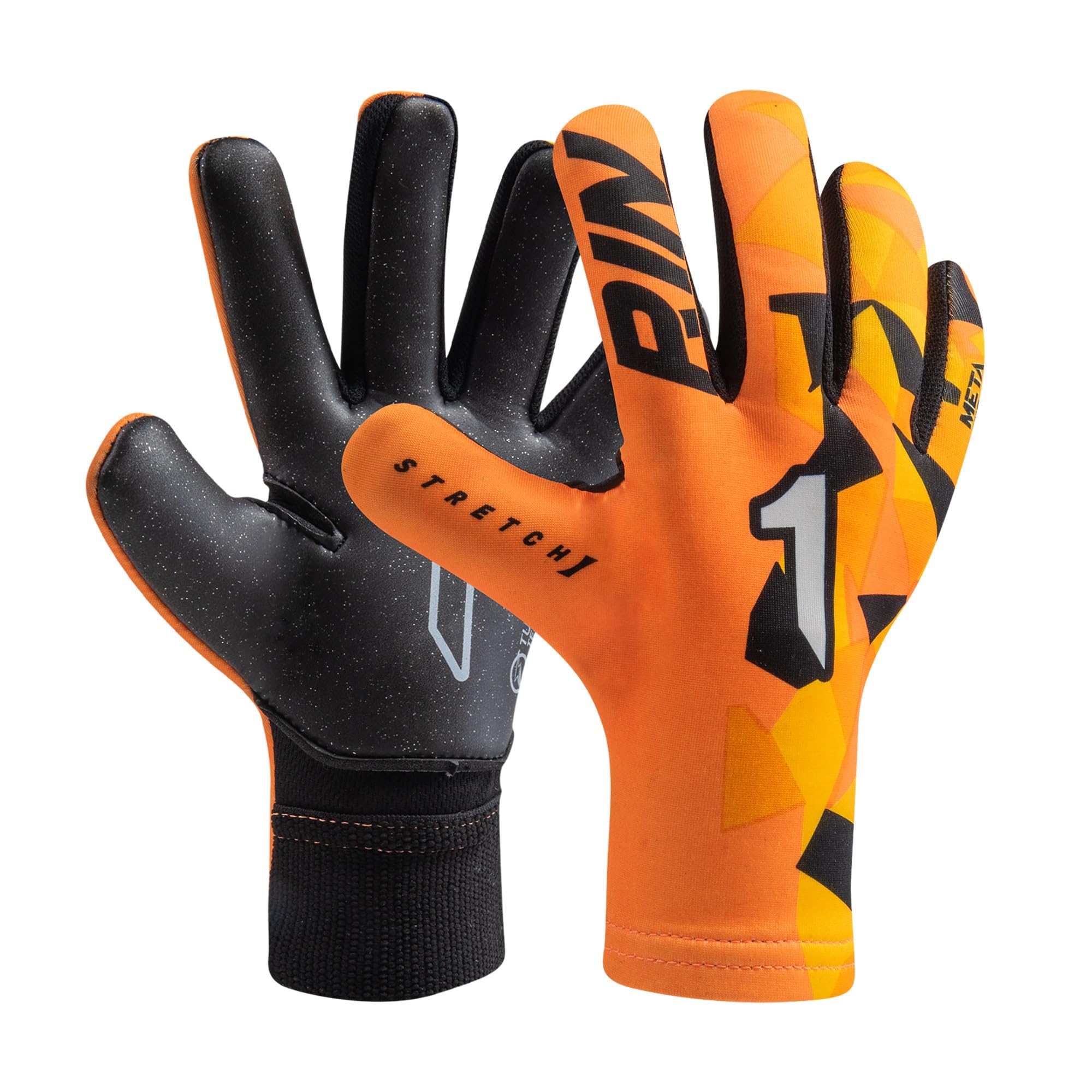 Rinat Goalkeeper Gloves Goalkeeper Gloves Tactik GK AS Junior Orange Unisex Size