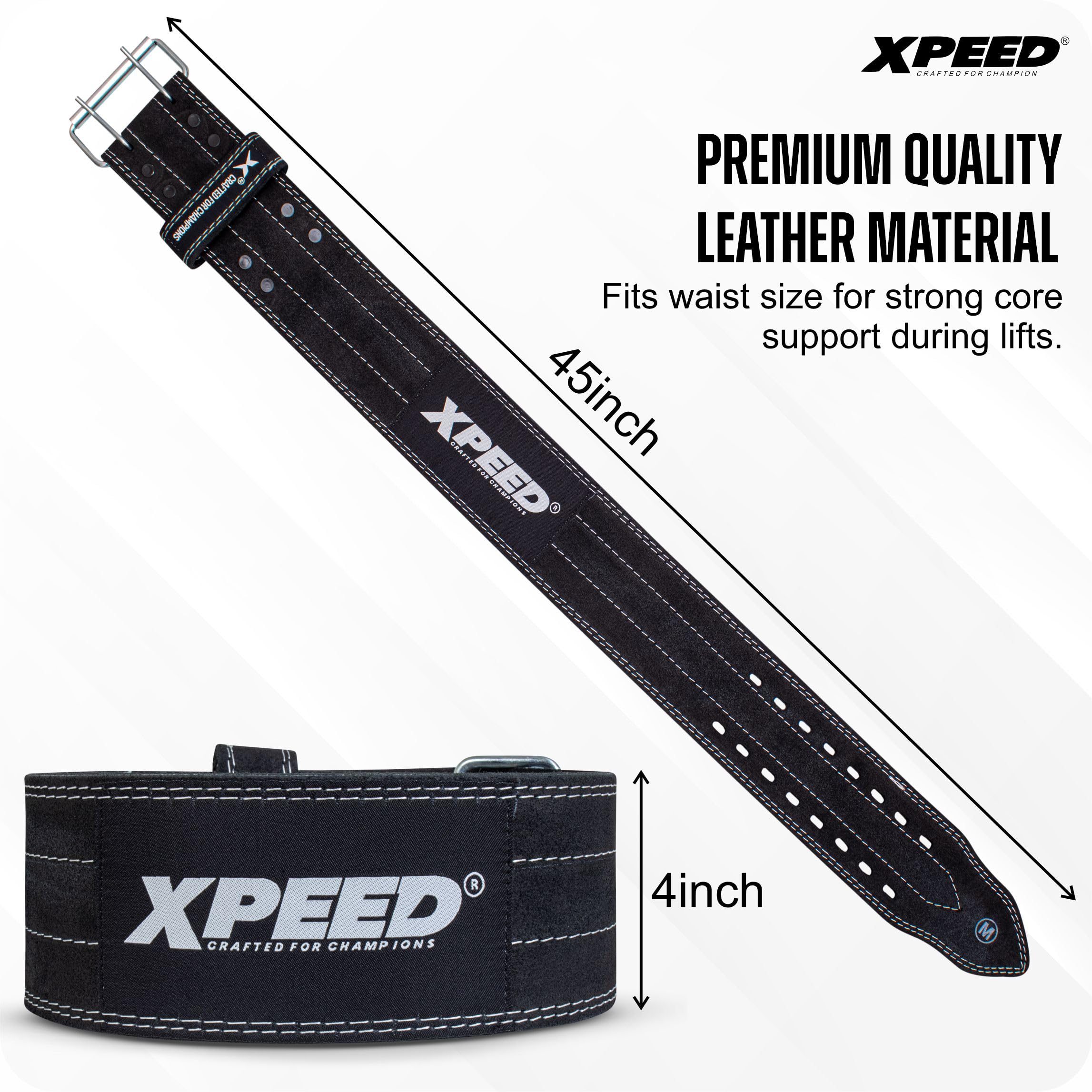 エクササイズグッズ EXPAD Powerbelt L Buy Xpeed Premium Leather Power Lifting Belt | Superior Support