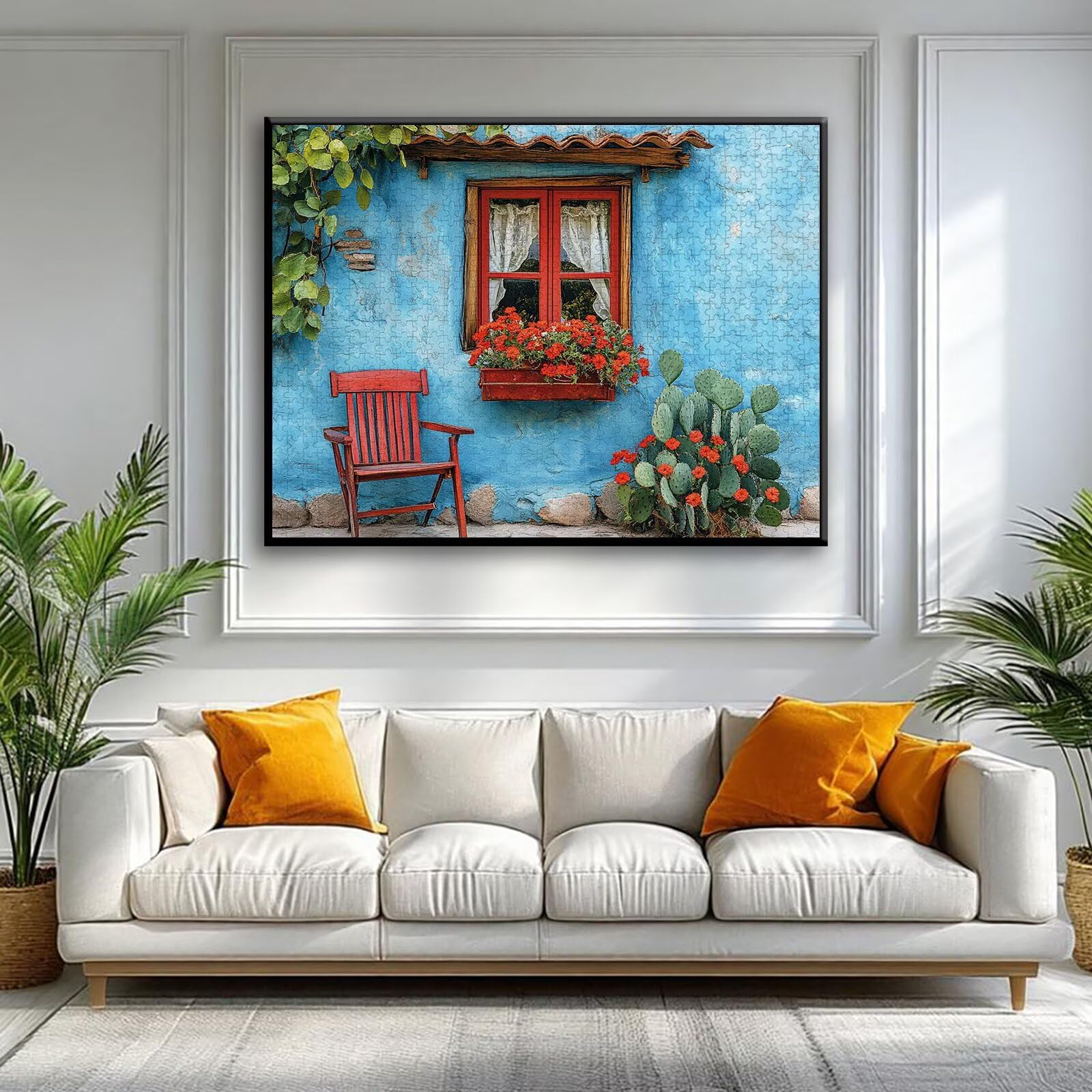 Puzzle krajobraz puzzle 3000 sztuk kaktusa, niemożliwe łamigłówki, drewniane układanki dla dorosłych, gry logiczne dla całej rodziny z redukcją ciśnienia, prezenty dla kobiet O-8