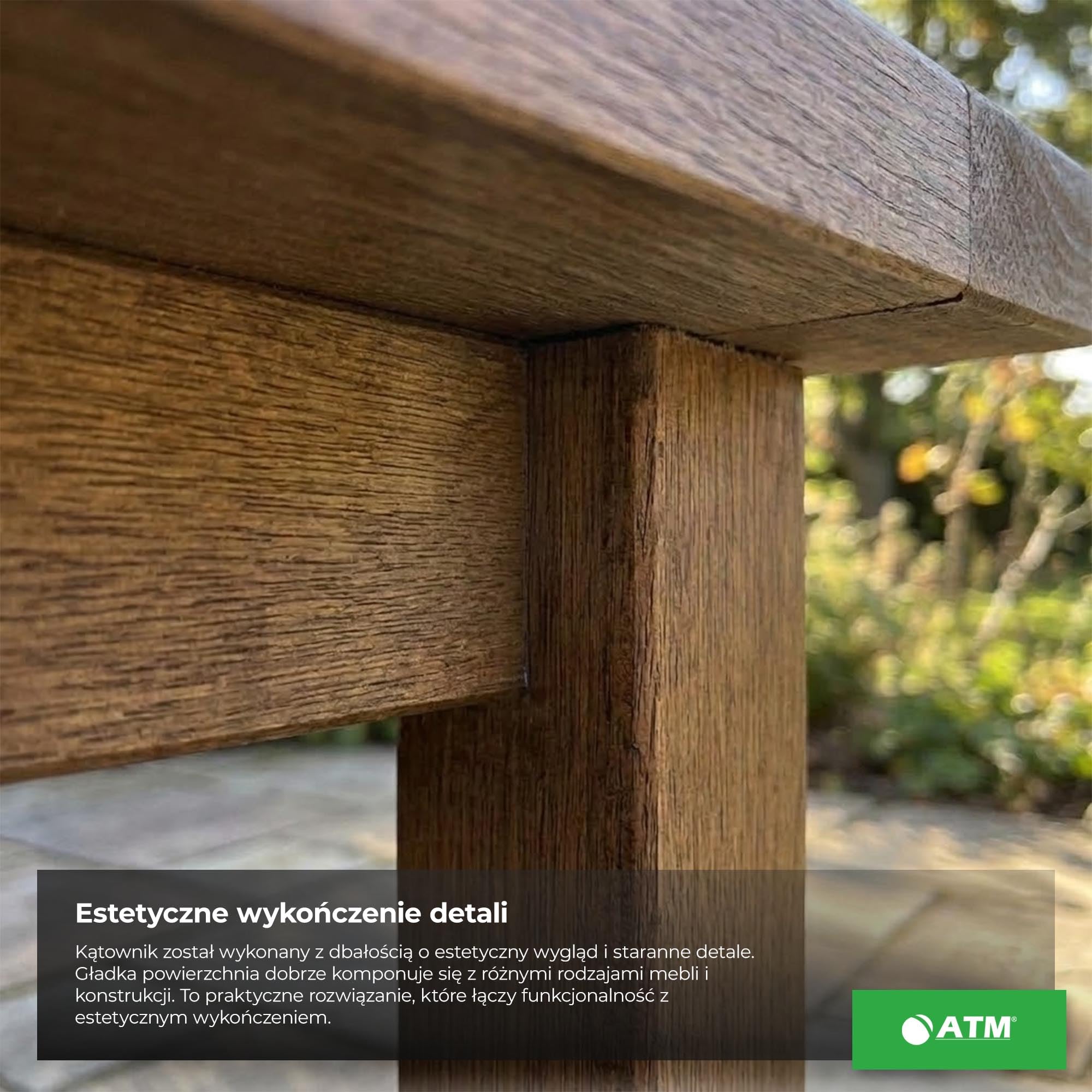 ATM Kątownik meblowy stalowy - Rozmiar 75x30x15 mm - Grubość 1,5 mm - Łącznik kątowy ocynkowany do drewna i mebli - 100 Sztuk