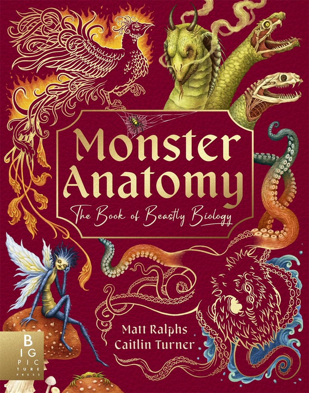 Monster Anatomy: An illustrated monster hunter's guide to creatures of mythology, folklore and fantasy