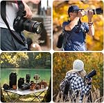 4 Pcs DSLR Camera Neoprene Lens Pouch Bag Cover, 4Pcs Camera Lens Protective Pouch Compatible with Nikon(S,M,L,XL)