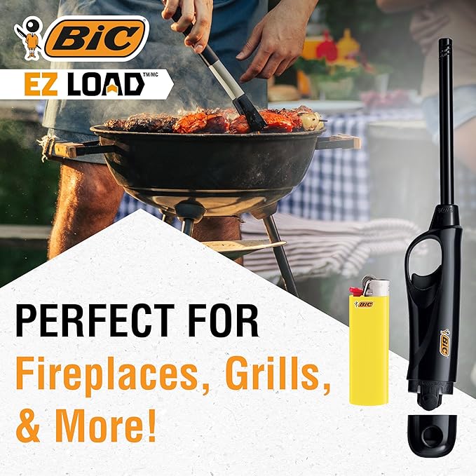 Encendedores BIC EZ Load Recargables Paquete de 4 Sur miniatura 7