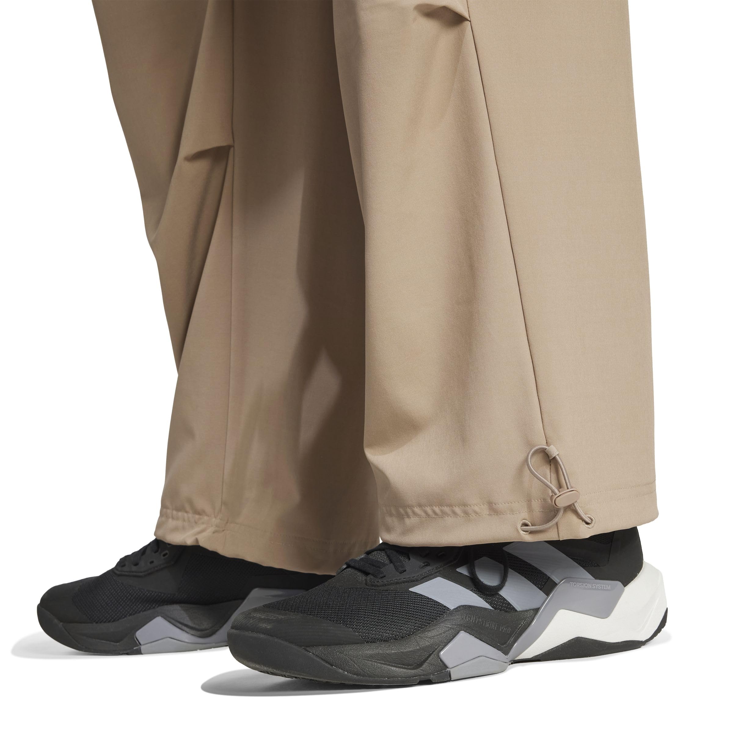 adidas Femme Workout Essentials Woven Training Pants, Chalky Brown, XL