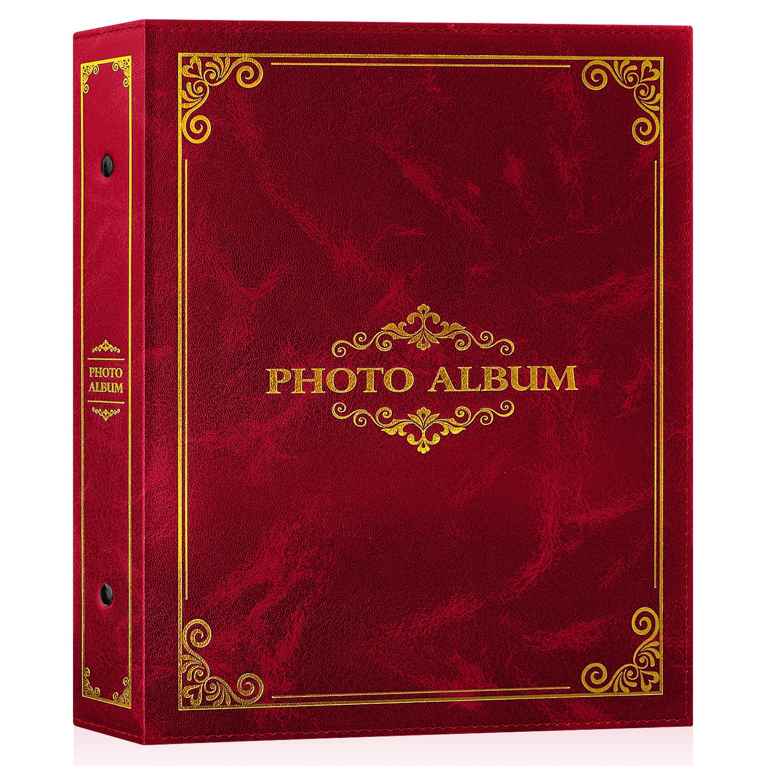 Lanpn Traditionelles Fotoalbum 10 x 15 Reißverschlusstasche