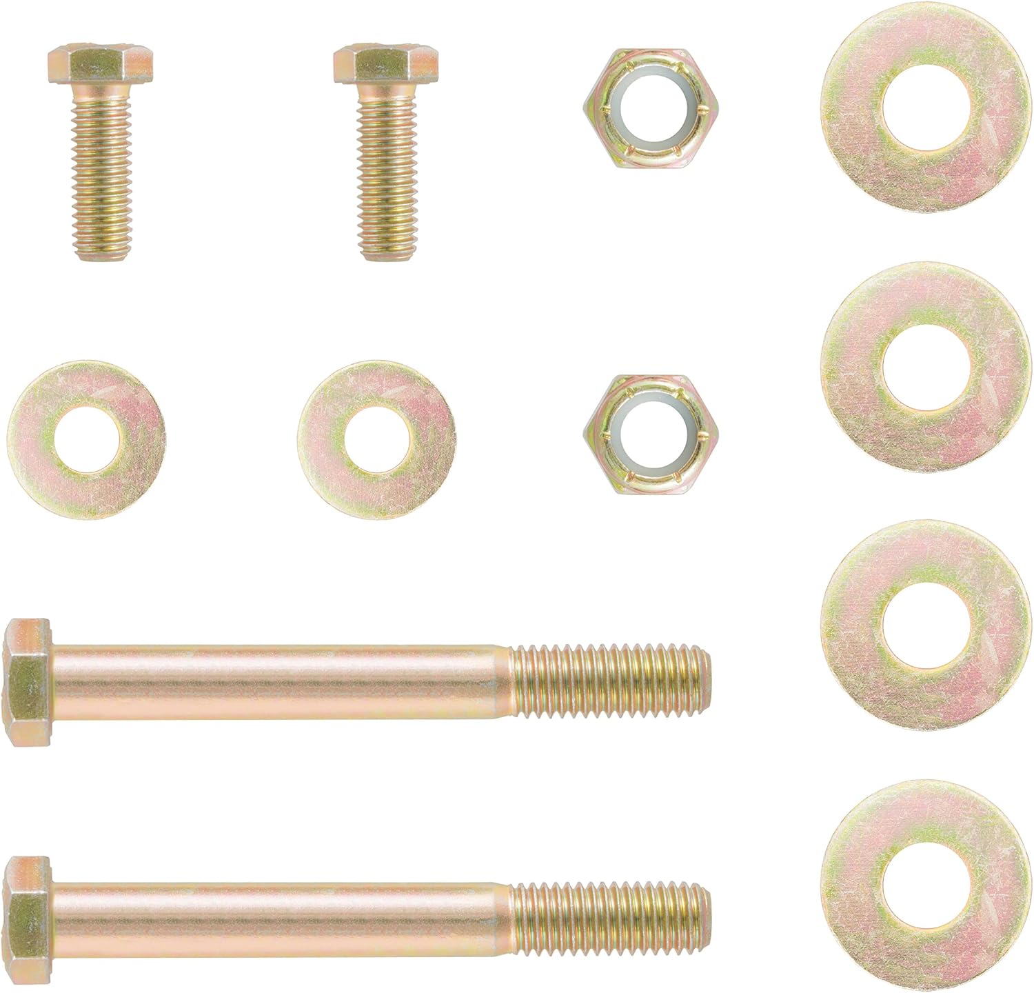 CURT 48621 Pintle Hitch Lunette Ring Hardware Kit, 4 Bolts