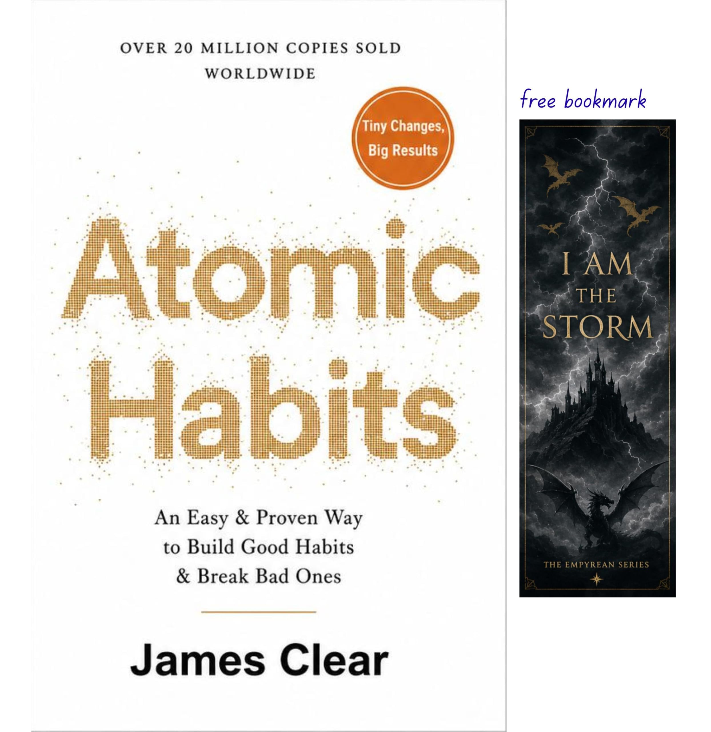 新品未開封Atomic Habits by James Clear 10冊 Buy Atomic Habits Paperback by James with Free Bookmark | Includes