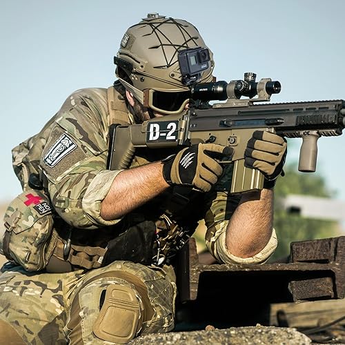 Miniatura 5 de HSU Kit de montaje de casco NVG de aluminio y brazo de extensión curvado, montaje en poste de metal, montaje de brazo de extensión para GoPro Hero