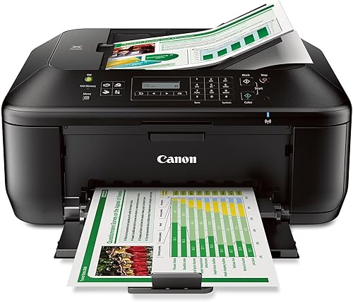Canon PIXMA MX472 impresora de inyección de tinta todo en uno inalámbrica, Negro