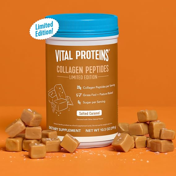 Vital Proteins Salted Caramel Collagen Peptides, 10oz