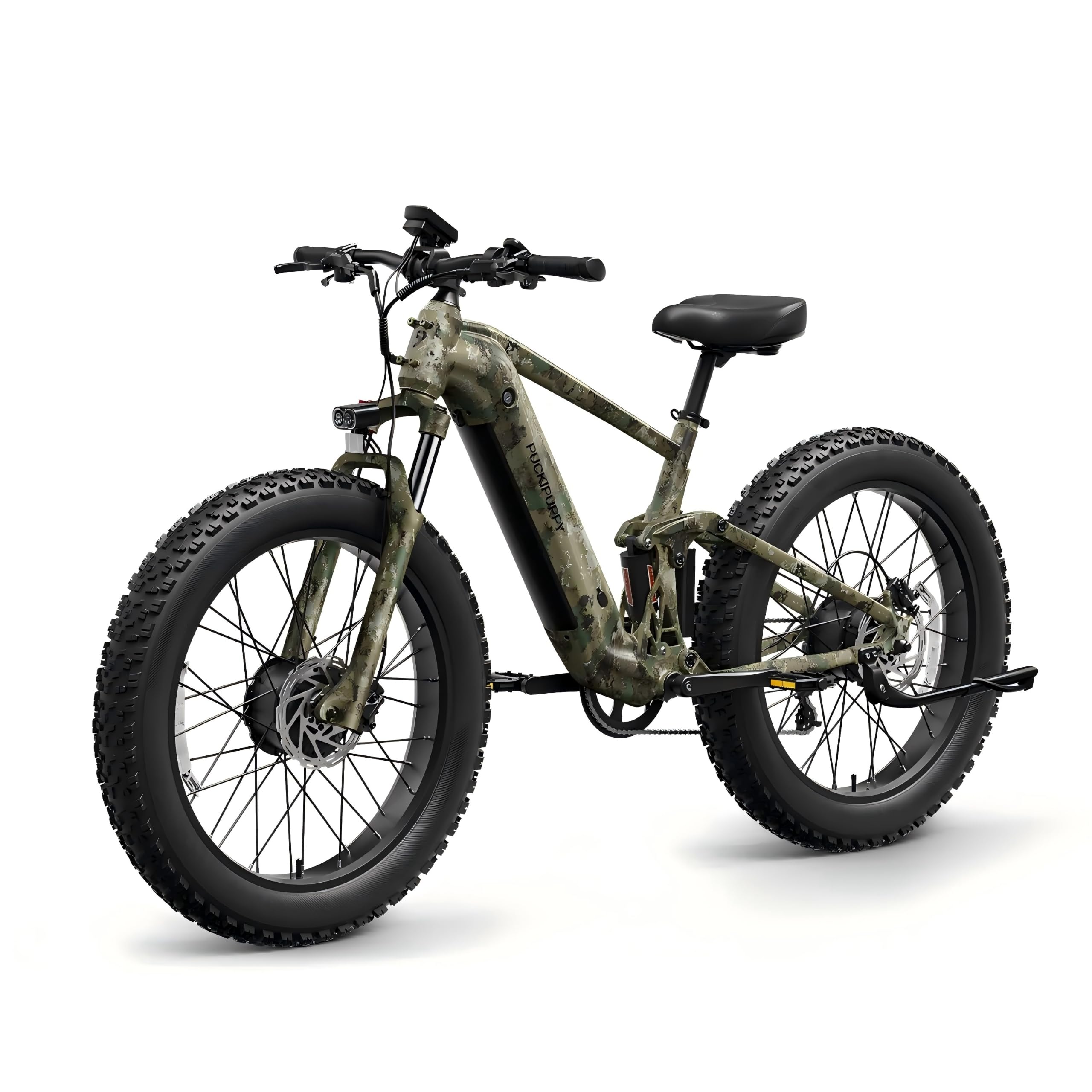 PUCKIPUPPY 1600W Dual Motor Electric Bike