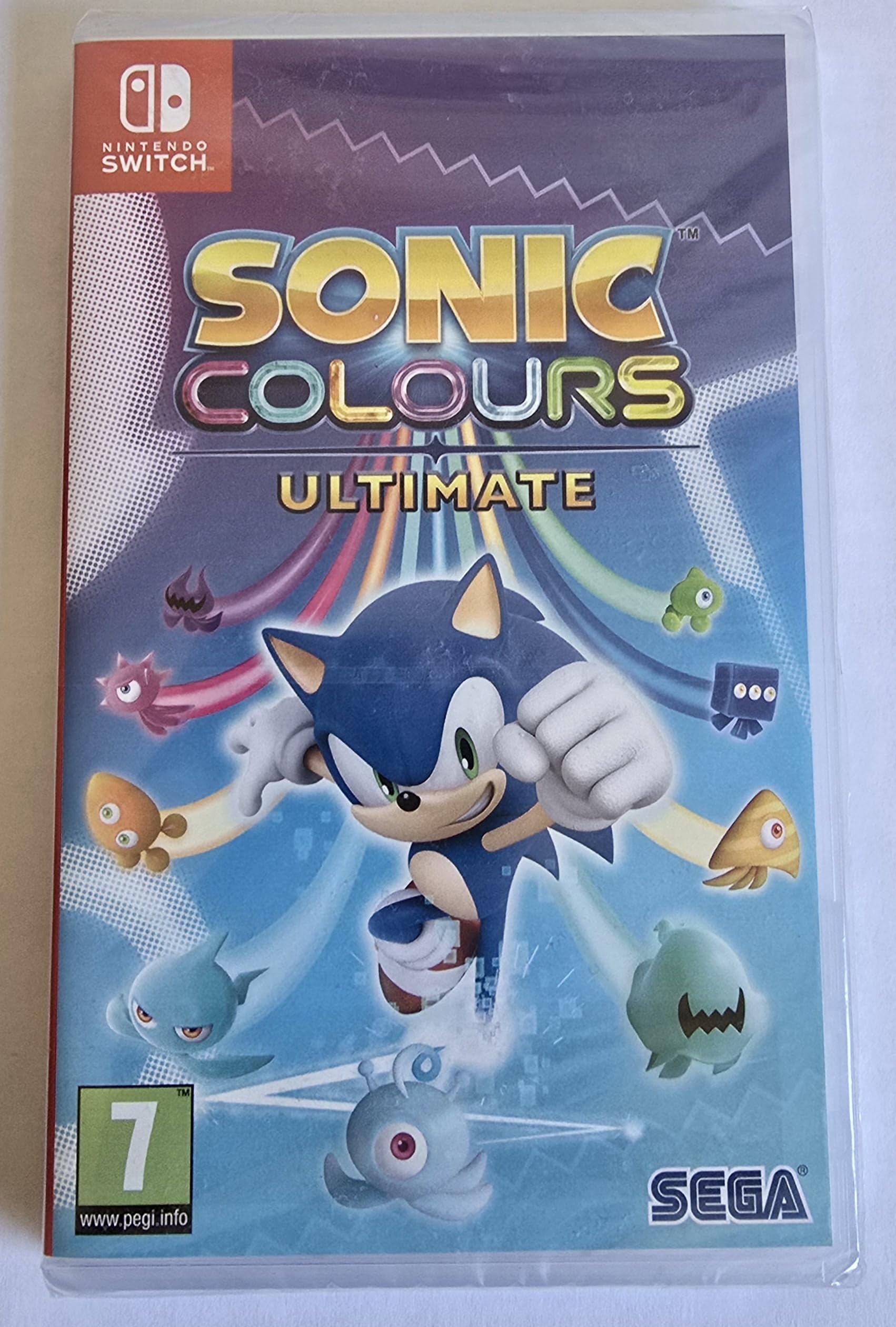 Sonic Colours Ultimate Switch : jeu de plateforme Nintendo en édition standard