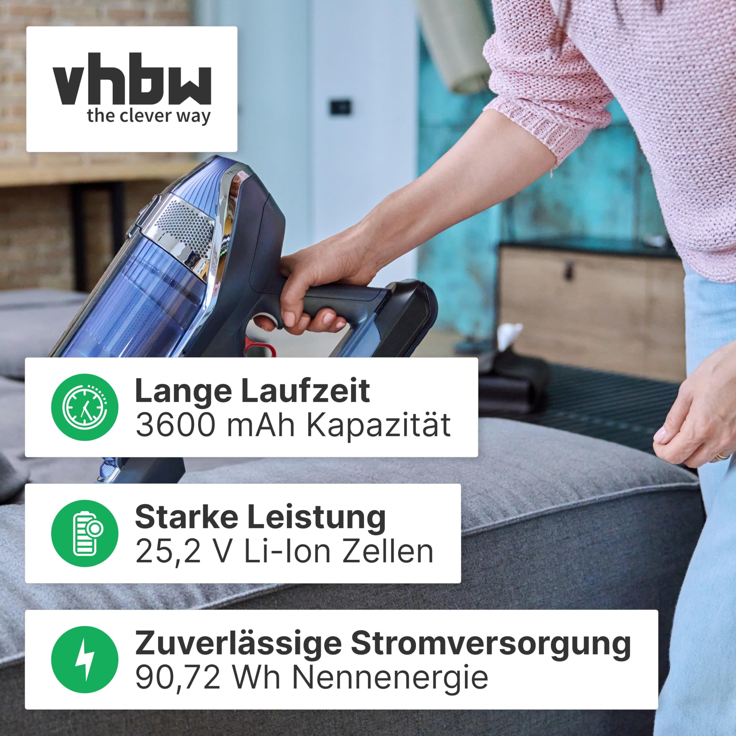 vhbw Akku kompatibel mit Dyson Outsize Gen 2020, Absolute