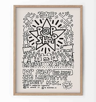キース・へリング　ポスター『スイス建国700周年記念』画面サイン Keith Haring（キース へリング） Untitled (world) アート
