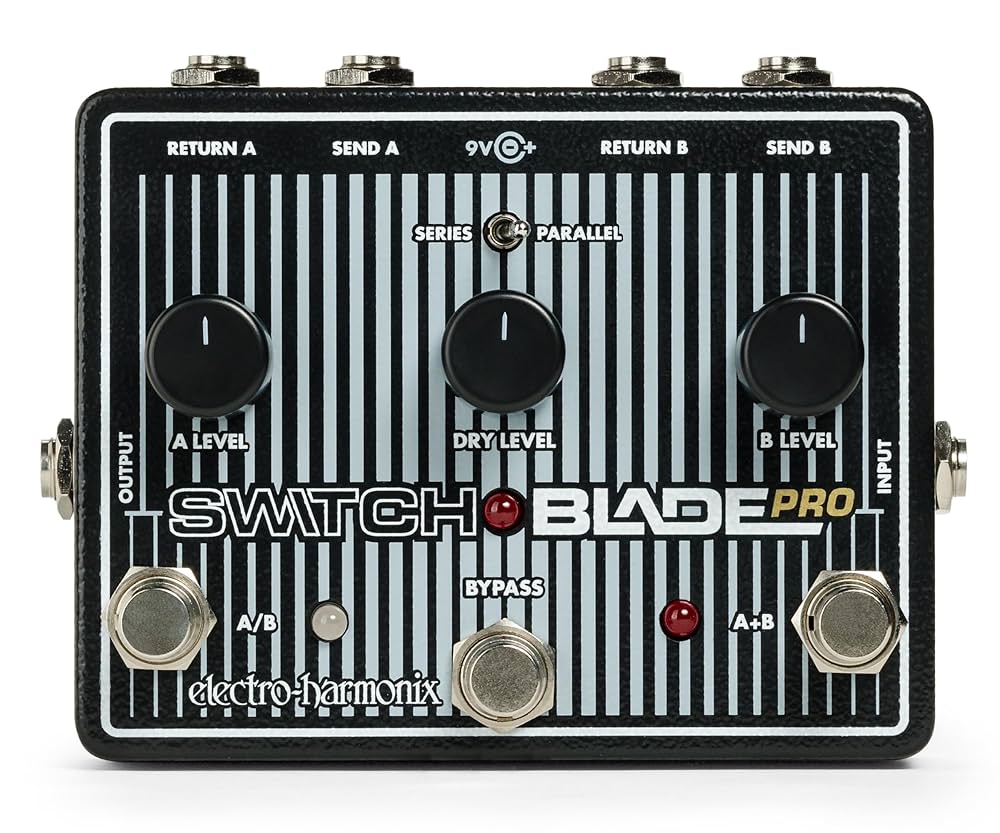 ギター Electro-Harmonix / SWITCH BLADE PRO Electro Harmonix Switchblade Pro - Efekt gitarowy A/B/Y Box