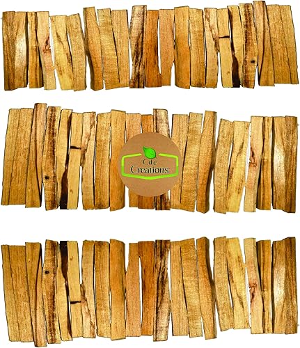 Miniatura 6 de Palitos de Palo Santo para difuminar de 2 libras, Palo Santo de alta resina, madera sagrada. Varilla de incienso auténtica cosechada en estado