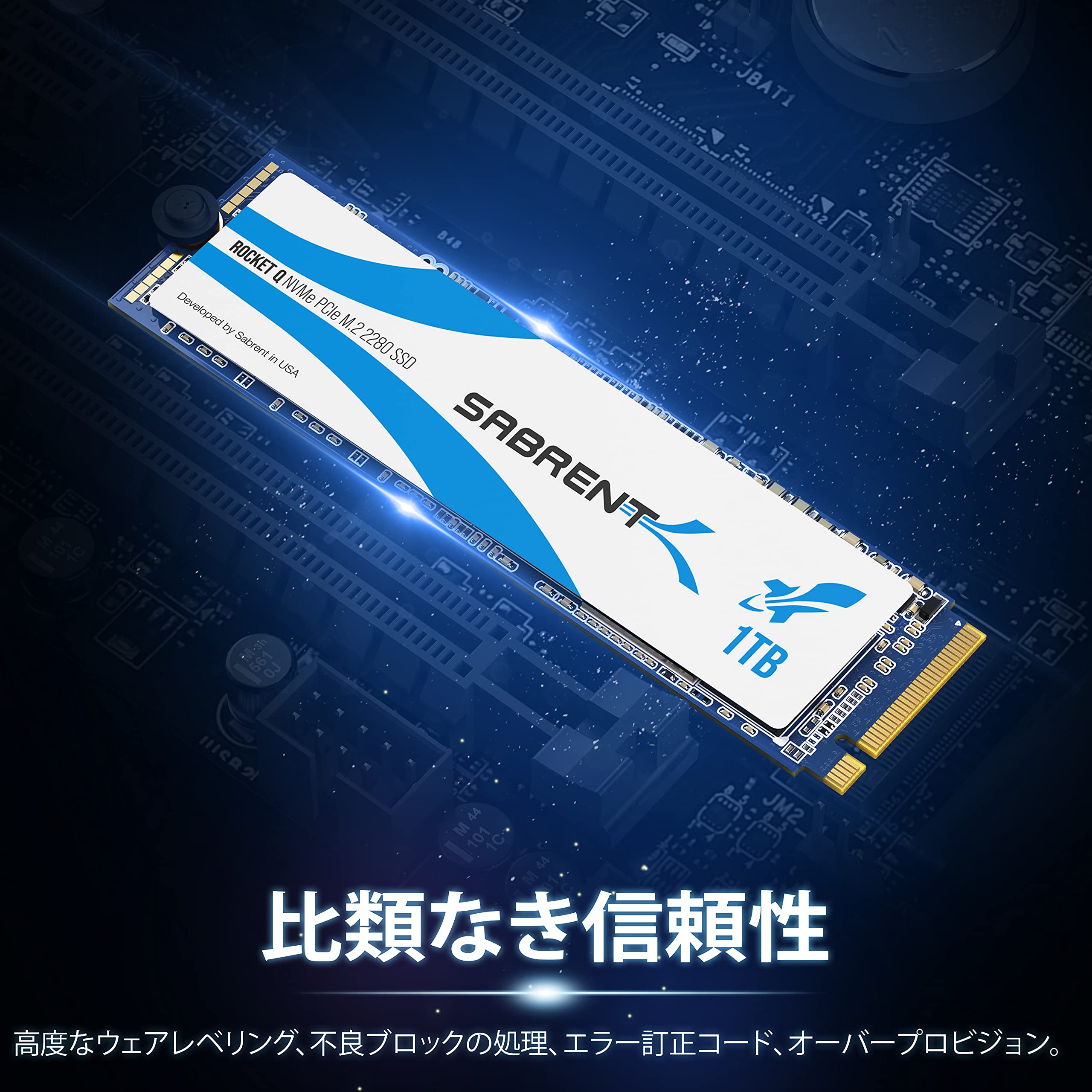 Amazon | SABRENT SSD 1TB、M.2 SSD 1TB、NVMe 1TB PCIe M.2 2280
