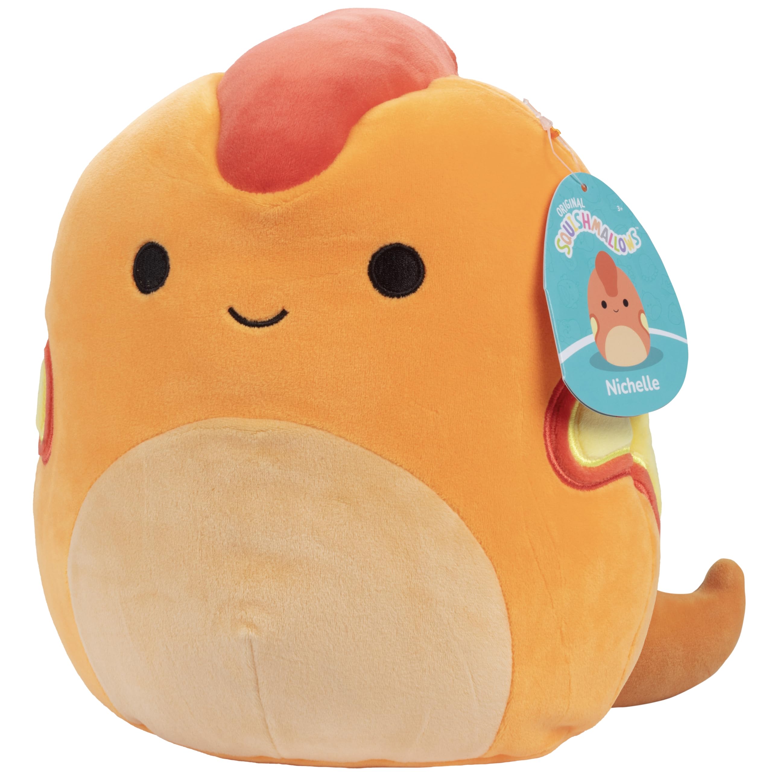 Squishmallows Original 10-Inch Nichelle The Snake - Official Jazwares Easter Plush - Collectible Cute Soft Squishy Snake Reptile