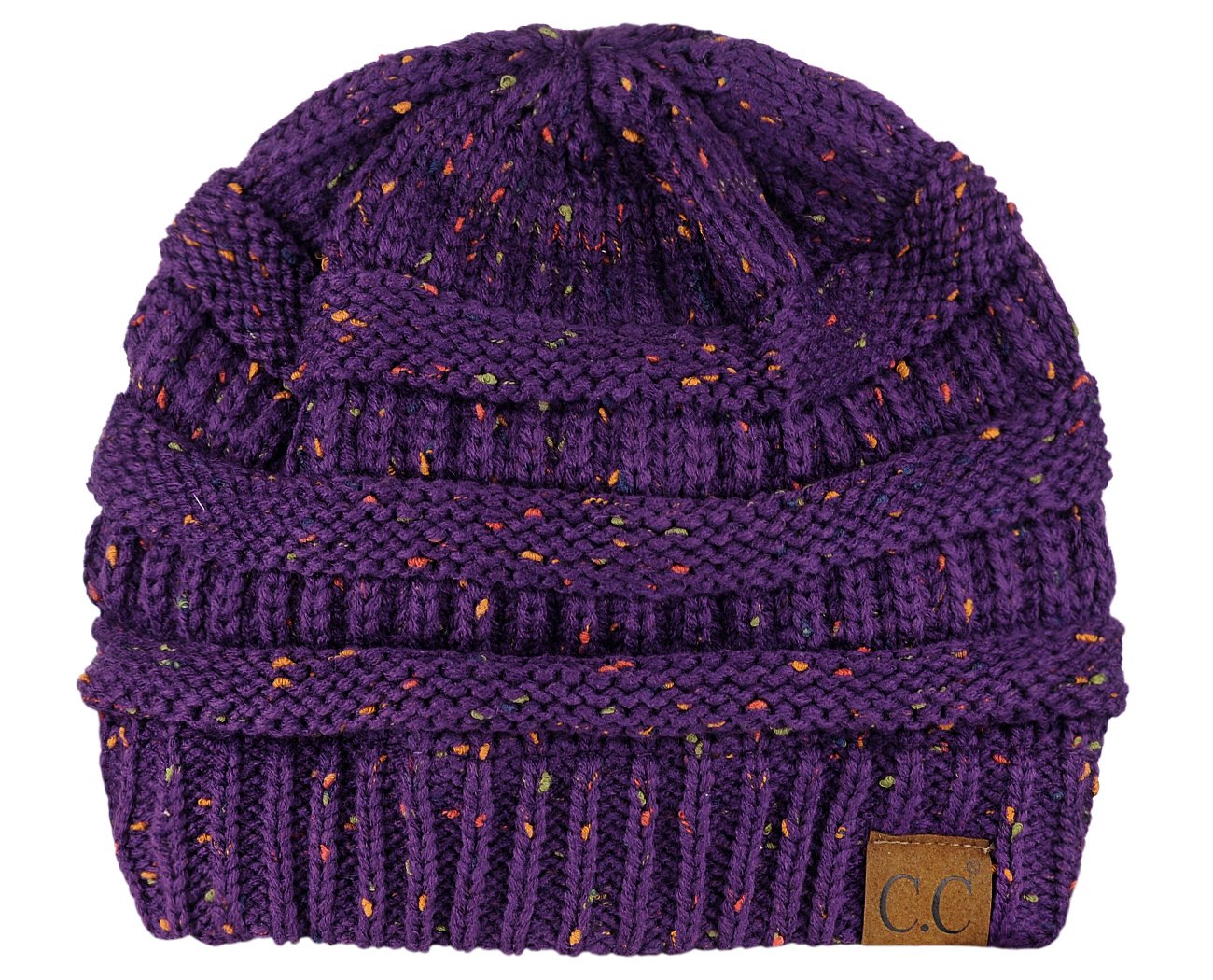 C.C Trendy Warm Chunky Soft Stretch Cable Knit Beanie Skully, Winter Mint, One Size — view 120
