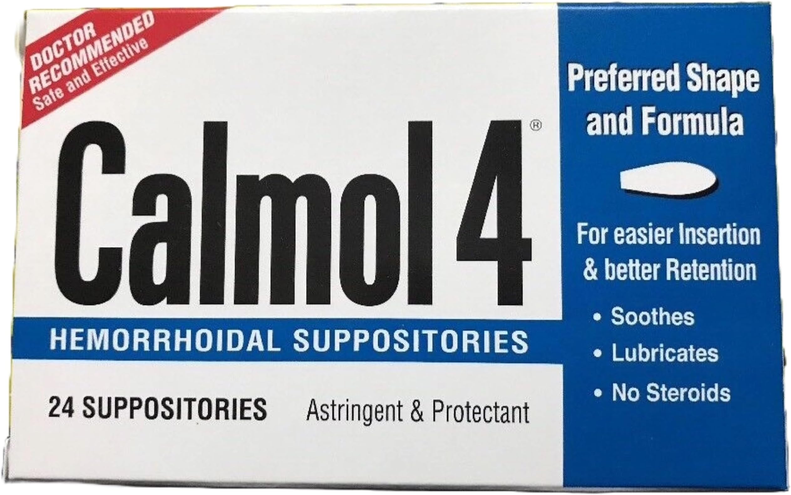 Hemorrhoid Suppositories - 24 ct, Pack of 3
