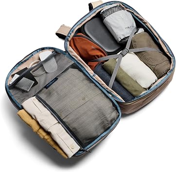 Bellroy Transit Travel Pack Pro 3038L, Carry-On Travel Backpack - Stone