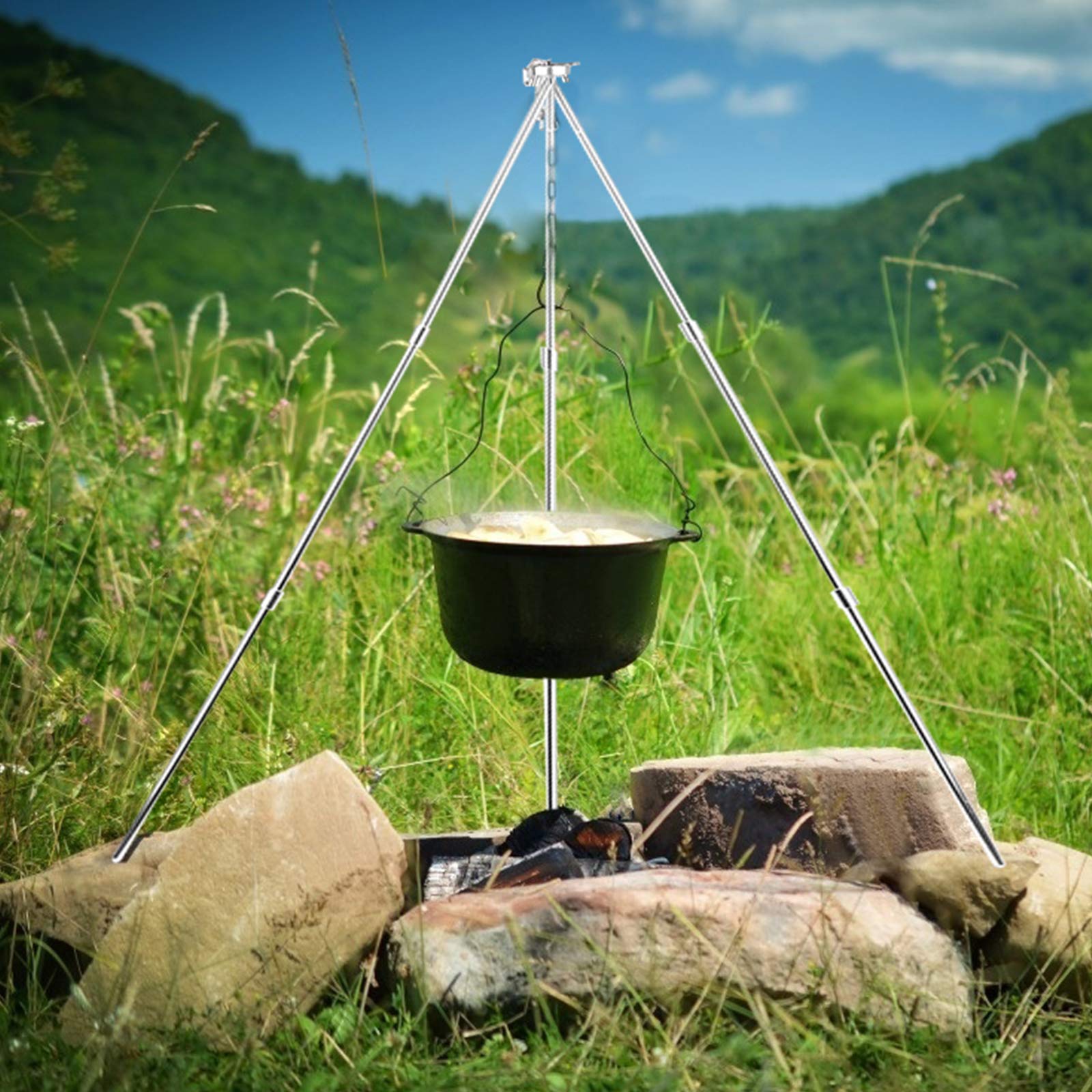 9340 Tri-Pod Grill & Lantern Hanger