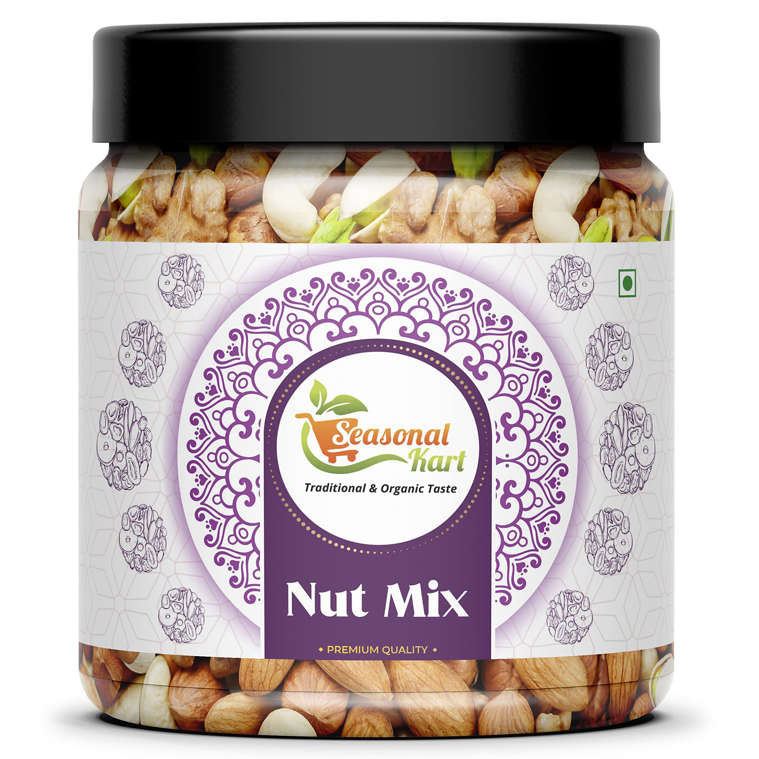 SEASONALKART Mix Dry Fruits Mix Dry Fruits And Nuts 200 Gm [Jar Pack] (B0BFLY2RRG) Amazon Price History, Amazon Price Tracker