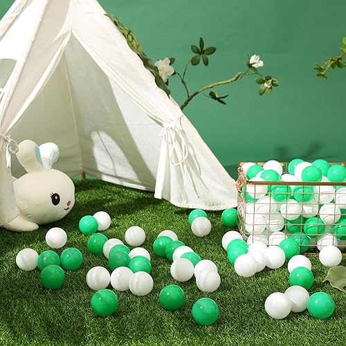 Miniatura 6 de Pelotas de juego suaves  Pelotas de plástico a prueba de aplastamiento para hoyo de pelotas, juego de 100 piezas para niños pequeños, túneles de